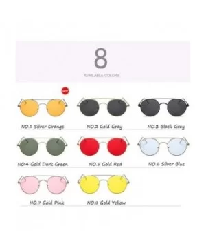 New Arrival 2019 Alloy Sunglasses Women Vintage Luxury Ocean Lens BlackGray - Goldred - CC18Y2NEOHQ $6.98 Aviator