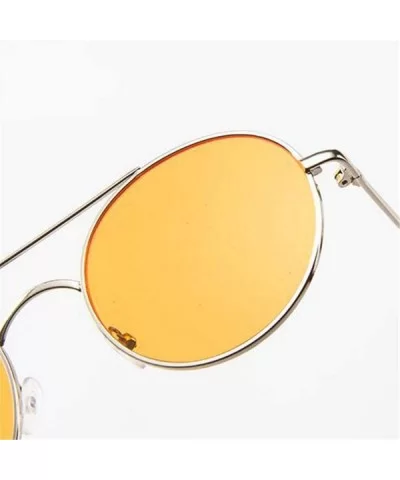 New Arrival 2019 Alloy Sunglasses Women Vintage Luxury Ocean Lens BlackGray - Goldred - CC18Y2NEOHQ $6.98 Aviator