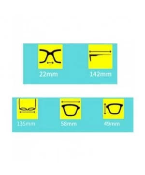 Square Sunglasses Large Frame Personality Fashion Sunglasses Men and Women Universal Glasses - 3 - CN1903YXC4O $28.11 Square