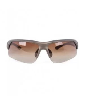 Polarized Sunglasses Protection Lightweight - 07-matt Brown Frame Brown Gradient Lens - CZ1967XIDR0 $16.24 Sport