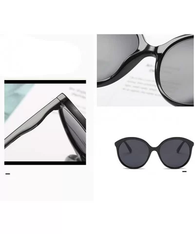 Retro Round Oversized Lens Mirror Sunglasses Women Are Frames Women Sunglasses Women - CO198QL0T6S $26.79 Oversized