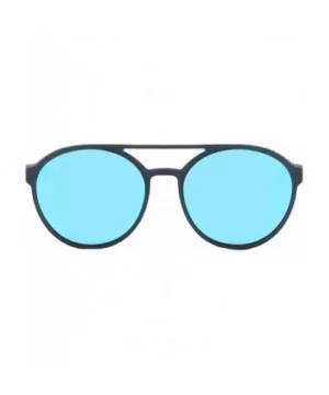 Fashion Sunglasses for Women Men Summer Beach Eyewear - Grey Frame+blue Lens - CC18Q7LNOUY $12.20 Round