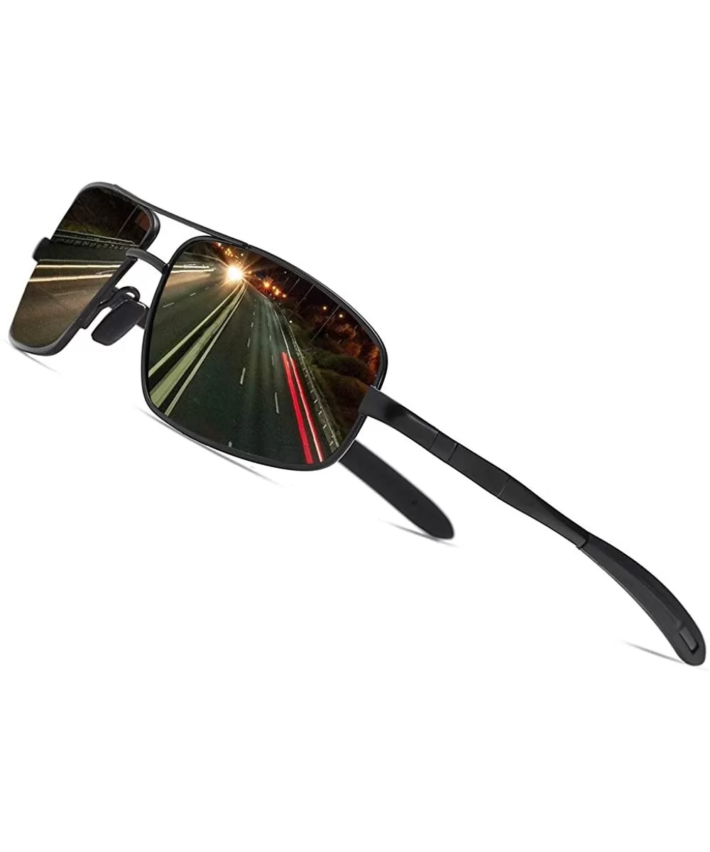 TAC HD Polarized Sport Sunglasses for Driving Men Women Sport Coating Mirror Sun Glasses Night Vision Sunglasses - CG18M3AQ37...