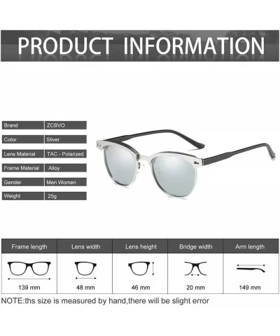 Sunglasses for Men Women Polarized sunglasses Fashion Vintage Wayfarer Sun Glasses - C3 - CQ18E7D8M6Z $14.37 Wayfarer