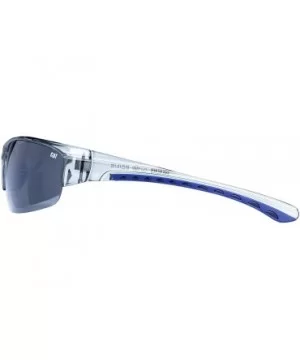 Polarized Wrap Sunglasses - Gloss Grey - CW18TS6N396 $24.16 Sport