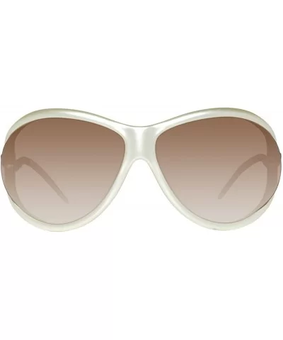 RC853S Sunglasses Ivory - CW11XMFLHGN $36.54 Oversized