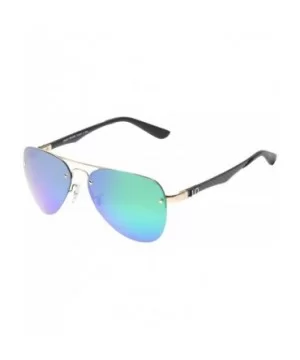 Polarized Mens Womens Aviator Vintage Retro Designer Sunglasses JO803 - Green - C4120Y9X7U3 $24.97 Aviator