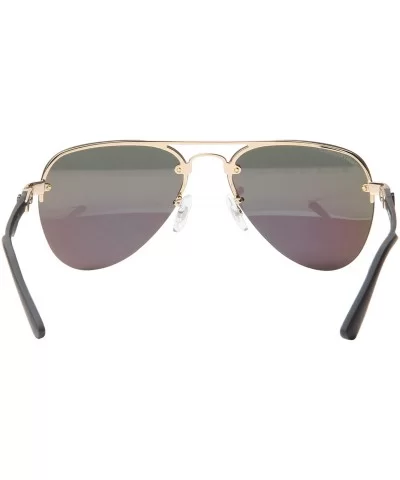 Polarized Mens Womens Aviator Vintage Retro Designer Sunglasses JO803 - Green - C4120Y9X7U3 $24.97 Aviator