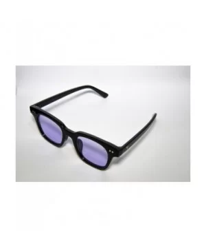 Vintage Sunglasses Retro Square Frame Black Men - CO12O4LIW6V $21.74 Square