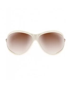 RC853S Sunglasses Ivory - CW11XMFLHGN $36.54 Oversized