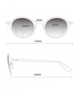 Small Oval Metal Frame Tinted Lens Sunglasses - Gold Frame / Tinted Red Lens - CC18E95W268 $9.40 Square