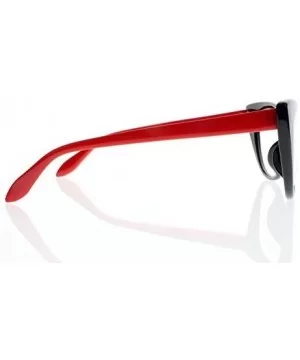 Women Magnification Stylish Vintage Cat Eye Tortoise Reading Glasses Readers - Red - CF184ANI6G5 $9.35 Cat Eye