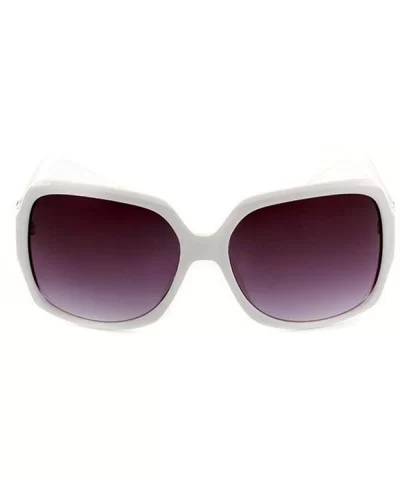 Fashion Big Box Sunglasses Unisex Personality Sunglasses - CA18X9WEQ4Z $37.19 Aviator