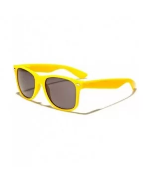 Classic Retro Sunglasses with UV Protection - Yellow - C518IA4KHOR $6.13 Wayfarer