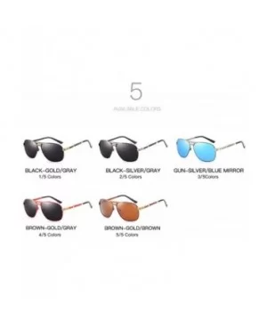 Sunglasses - men's box sunglasses - polarized driver's glasses - B - CY18QQ2DCYC $28.88 Aviator