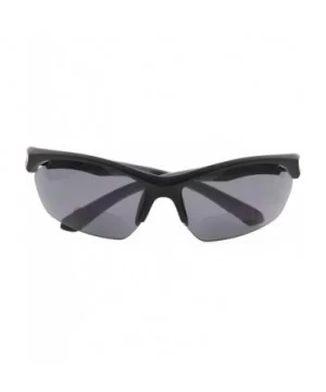 Retro Mens Womens Sports Half-Rimless Bifocal Sunglasses - Black Frame/Grey Arm - CH189X65COX $13.76 Rimless