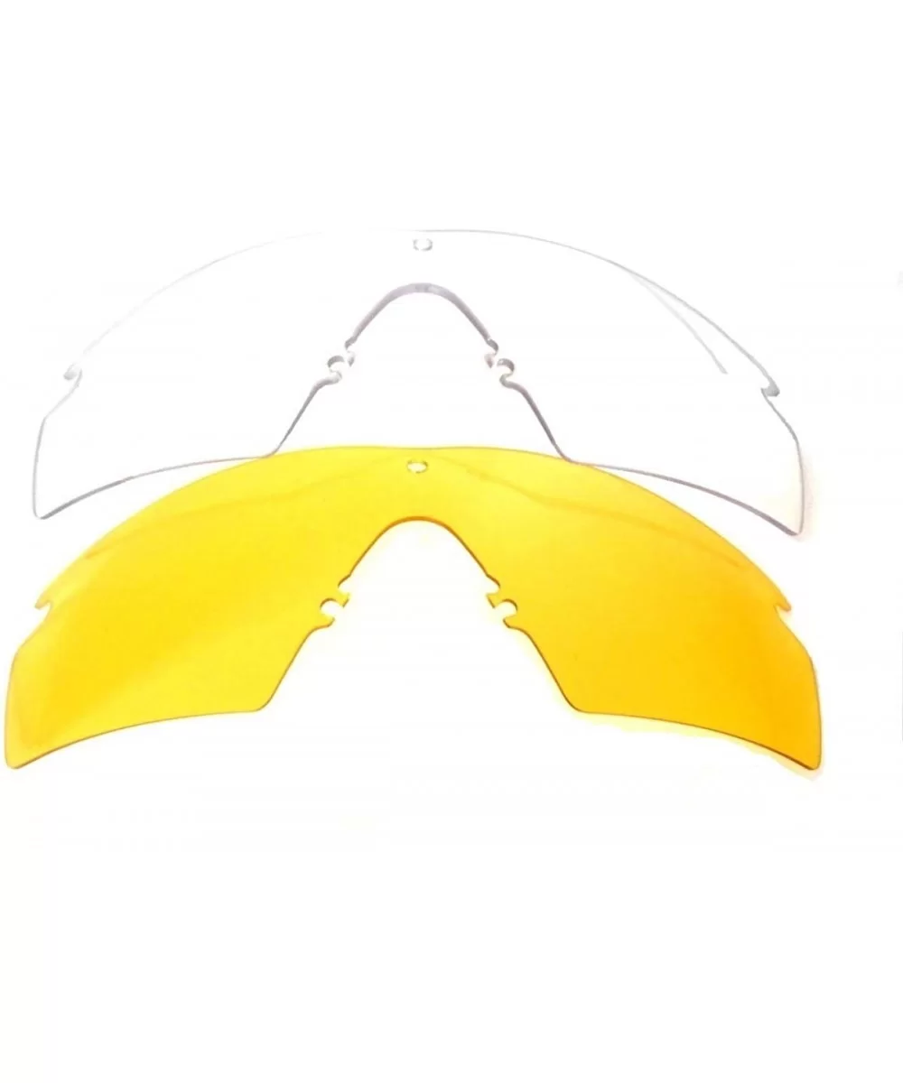 Replacement Lenses Si Ballistic M Frame 2.0 Z87 Yellow/Clear 2 Pair - S - CV188SRMYU2 $15.39 Sport