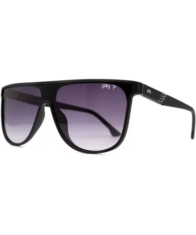 p689 Square Style Polarized- for Womens-Mens 100% UV PROTECTION - Grey-black - CS192TGC3G2 $20.10 Square