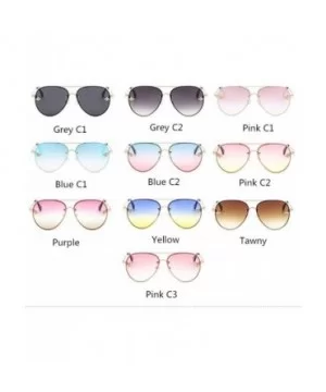 Eyewear Pilot Little Bee Sunglasses Men Women Metal Frame Vintage Glasses Fashion Shades - Purple - C118TTAXDMD $13.15 Wayfarer