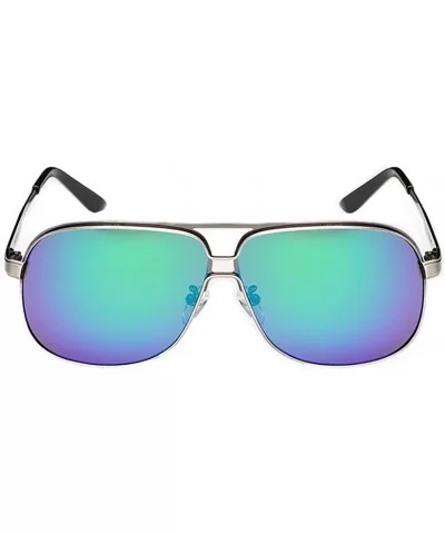 Adurable Use Sunglasses Metal Frame Aviator Lens Stronger Than Any other Sunglasses - Grey/Green - C011ZIRI0X1 $16.55 Oval