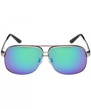 Adurable Use Sunglasses Metal Frame Aviator Lens Stronger Than Any other Sunglasses - Grey/Green - C011ZIRI0X1 $16.55 Oval