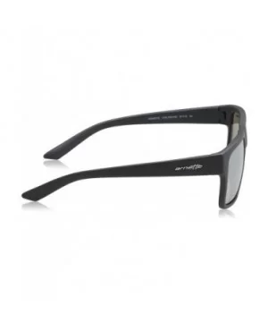 Men's An4226 Reserve Square Sunglasses - Matte Dark Grey/Light Grey Mirror Silver - C912FYSVN37 $35.04 Sport