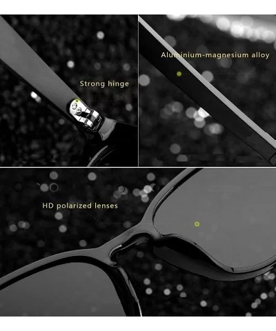 Men/Women Photochromic Sunglasses Polarized for Unisex Aluminum Frame 100% UV 400 Protection - CV199SC658R $13.41 Oval