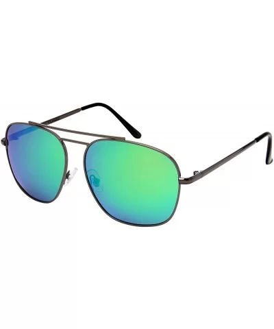 Square Aviator Sunglasses Men Women Square Polarized Sunglasses Driving 5133 - CB18NN48OHU $9.56 Aviator