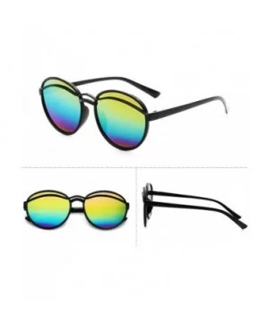 Polarized Sunglasses Protection Fashion Festival - Colorful - C818TOI9R3R $13.48 Oversized