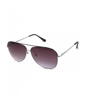 Top Line Metal Aviator Sunglasses P4102 - Silver - CV17YT3L7RT $7.74 Aviator