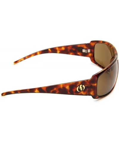 Visual Charge XL Sunglasses - Tortoise Shell Frame/Bronze Lens - C111CMPTB2L $30.55 Rectangular