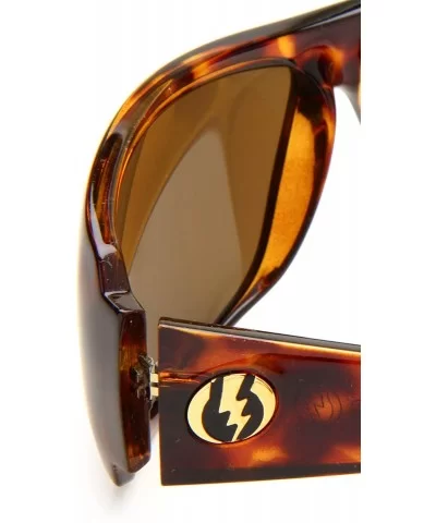 Visual Charge XL Sunglasses - Tortoise Shell Frame/Bronze Lens - C111CMPTB2L $30.55 Rectangular