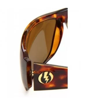 Visual Charge XL Sunglasses - Tortoise Shell Frame/Bronze Lens - C111CMPTB2L $30.55 Rectangular