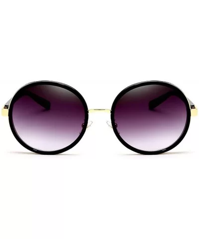 Gothic Steampunk Round Sunglasses Mujer Mirror Goggle Luxury Fashion Sun Glasses Women Vintage Oculos - C1198AHIQYU $16.08 Go...