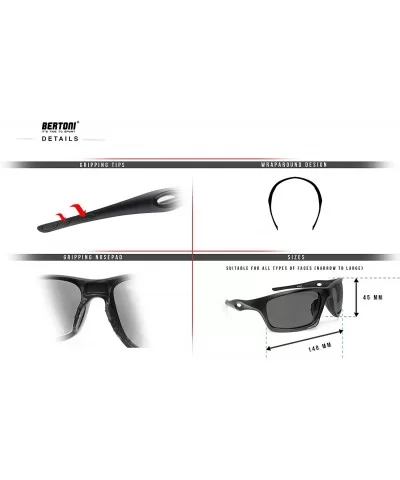 Photochromic Sport Polarized Sunglasses for Cycling Running Ski Motorcycle MTB Fishing - mod. Omega Italy - CS18C5D5CET $60.4...