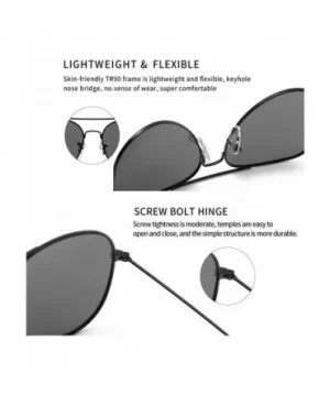 Polarized Sunglasses for Men Women Lightweight Mirror Sunglasses for Outdoor Activity Eye Glasses - CW1948GL4IG $8.71 Oversized