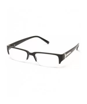 Unisex Retro Squared Celebrity Star Simple Clear Lens Fashion Glasses - 1841 Black - C211T16ILM5 $7.71 Square