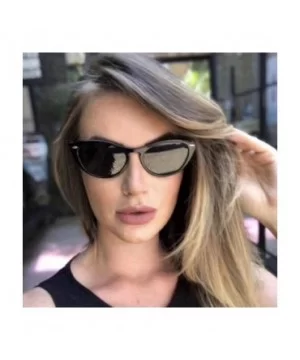 Classic Fashion Cat Eyes Sunglasses Retro Eyewear UV Radiation Protection For Women Unisex - A - C9196LW3CR5 $6.26 Butterfly