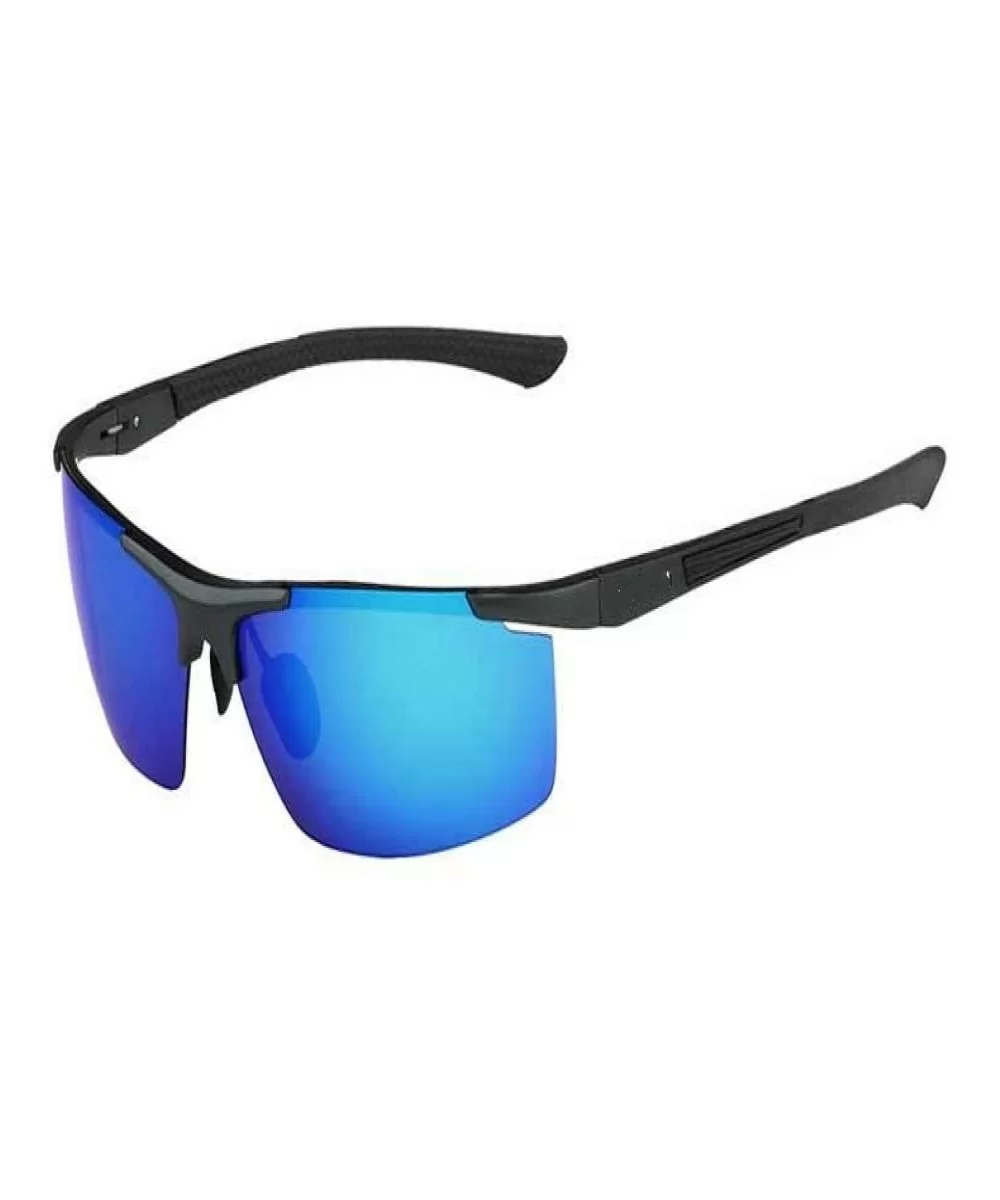 Mens Sunglasses Polarized Coating Mirror Sun Glasses Male Eyewear Accessories for Men - 2 - CS18QWOAI9L $33.09 Round