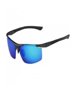 Mens Sunglasses Polarized Coating Mirror Sun Glasses Male Eyewear Accessories for Men - 2 - CS18QWOAI9L $33.09 Round