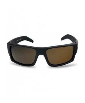 Around Polarized Lightweight Floating Sunglasses - Matte Black Frame - Amber - CS18U8M8ETO $12.22 Sport