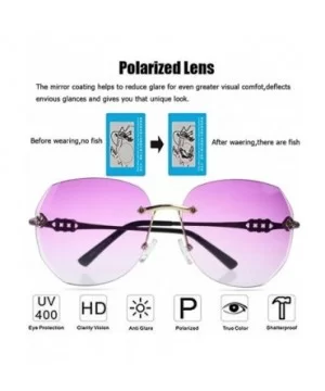 Polarized Sunglasses UV400 Protection Metal Frame Unisex Eyewear Square Lenses Ultra Lightweight - CV18HTQ375K $9.68 Square