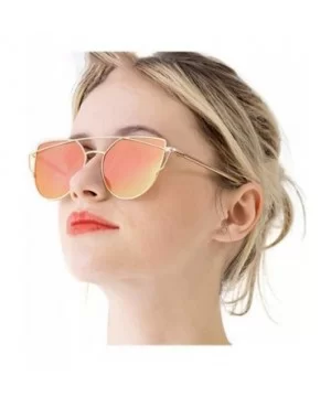 Cat Eye Sunglasses Women 2019 Brand Designer Sun Glasses Reflection Mirrors UV400 - Xy1904-5 - C318W8URT0T $11.45 Cat Eye