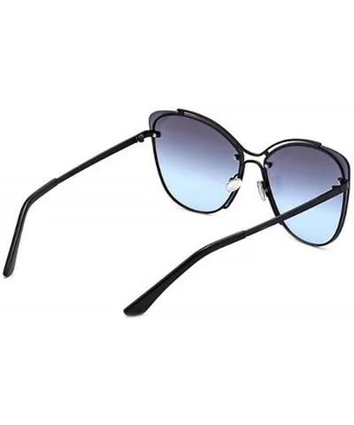 2019 new sunglasses - rivets double beam sunglasses fashion cat eyes sunglasses ladies - G - CT18S8N3M8X $42.44 Cat Eye