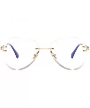 Fashion Men's and Women's Round Resin Lenses Oversized Sunglasses UV400 - White - CX18NO7C0R9 $11.16 Rectangular