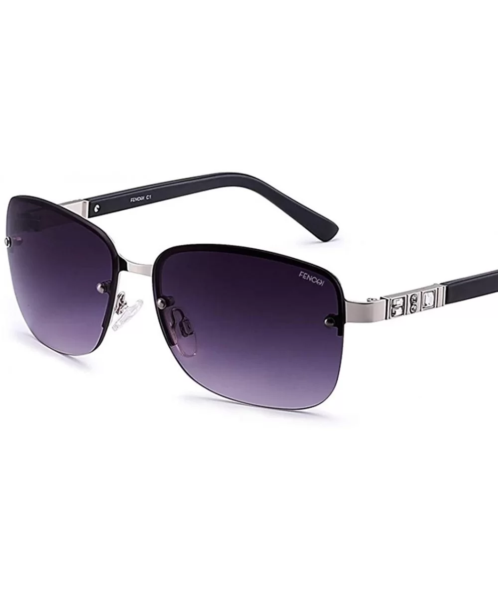 Pilot women's men's polarized sunglasses - 100% UV protection glasses - B - CZ18RY2T2UC $37.48 Aviator