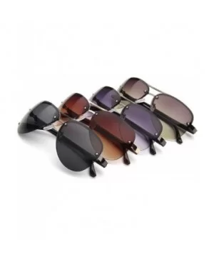 Classic Men Sunglasses Women Outdoor Vintage Big Fe UV400 Driving Travel Sun Glasses - Double Gray - CB18W8D2G5M $6.92 Sport