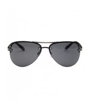 Classic Men Sunglasses Women Outdoor Vintage Big Fe UV400 Driving Travel Sun Glasses - Double Gray - CB18W8D2G5M $6.92 Sport