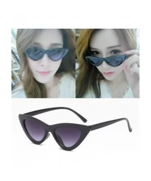 Sunglasses for Women Cat Eye Vintage Sunglasses Retro Glasses Eyewear UV 400 Protection - D - CA18QMY425X $4.41 Cat Eye