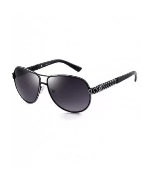 PC material sunglasses- fashion polarized frame sunglasses Multi-color optional - D - C018RZ3O4CI $57.80 Aviator